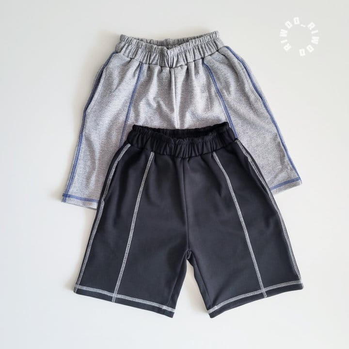 Riwoo Riwoo - Korean Children Fashion - #Kfashion4kids - Stitch Half Pants - 7