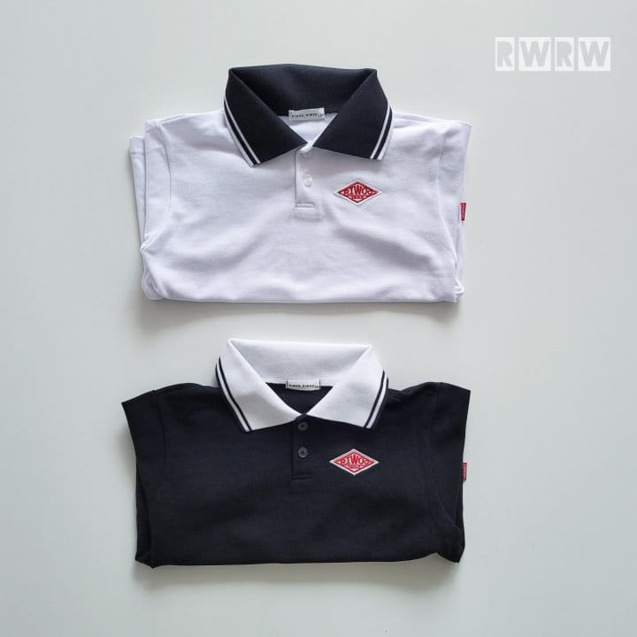 Riwoo Riwoo - Korean Children Fashion - #childofig - Riwoo PK Collar 1/2 Tee - 6