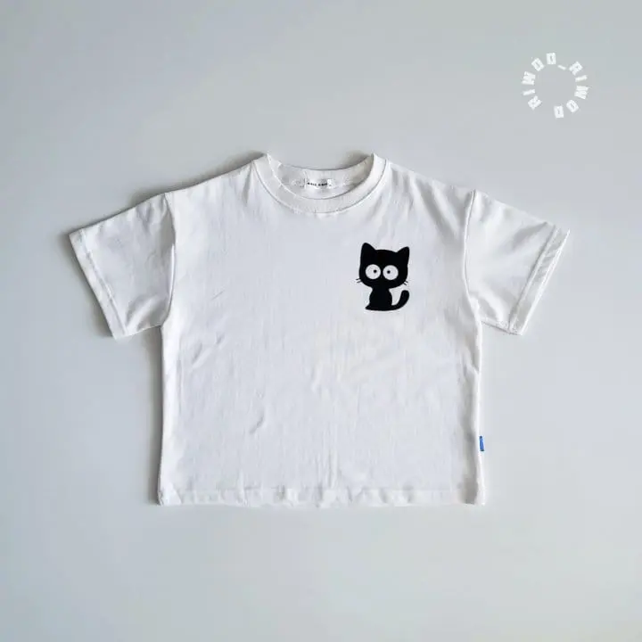 Riwoo Riwoo - Korean Children Fashion - #childrensboutique - Cat 1/2 Tee - 3