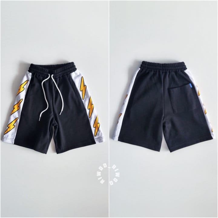 Riwoo Riwoo - Korean Children Fashion - #childrensboutique - Thunder Side Color Shorts - 4