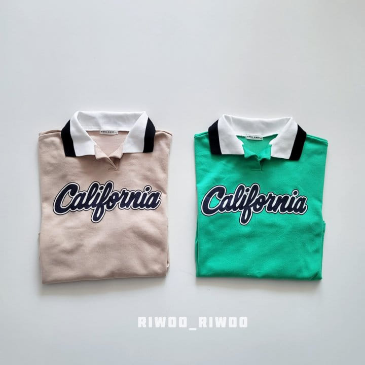 Riwoo Riwoo - Korean Children Fashion - #designkidswear - Kally Yocco Open Collar 1/2 Tee - 9