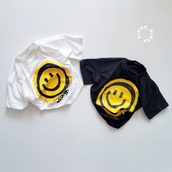 Riwoo Riwoo - Korean Children Fashion - #designkidswear - Smile Box 1/2 Tee - 6