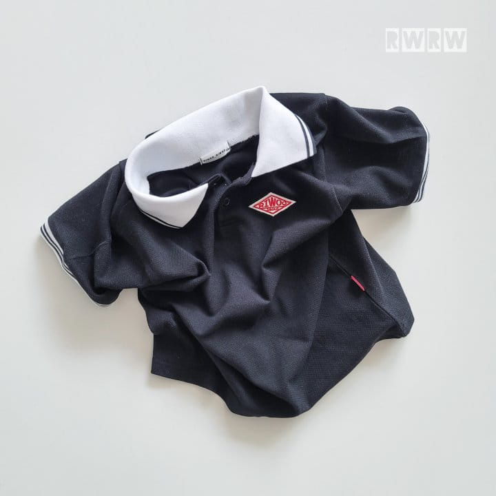 Riwoo Riwoo - Korean Children Fashion - #kidsshorts - Riwoo PK Collar 1/2 Tee - 11