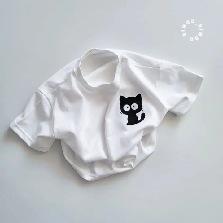 Riwoo Riwoo - Korean Children Fashion - #kidsshorts - Cat 1/2 Tee - 7