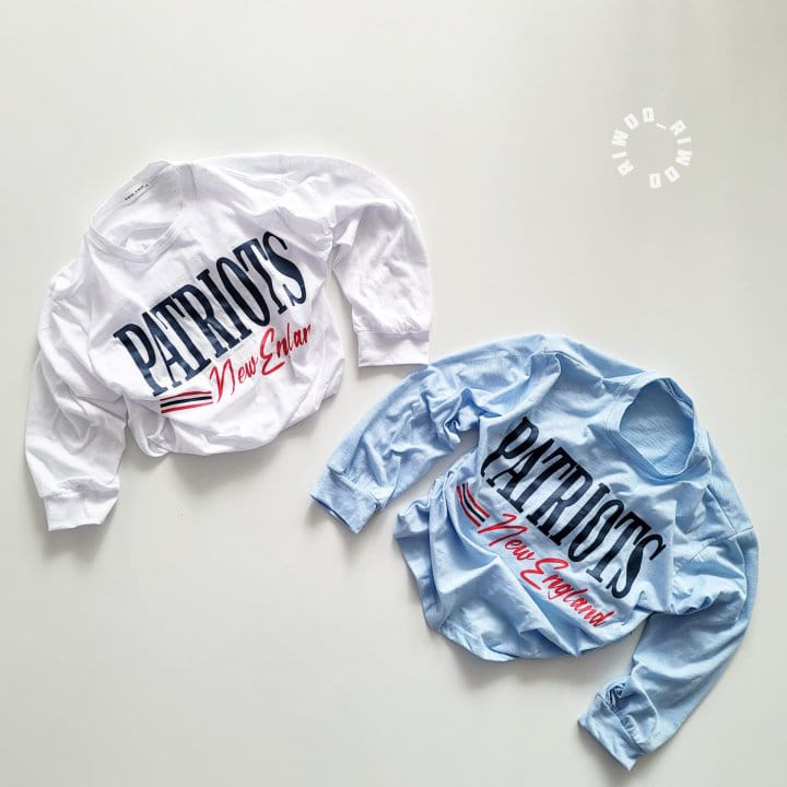 Riwoo Riwoo - Korean Children Fashion - #kidsstore - Summer Patriots Slub Banding Tee - 6