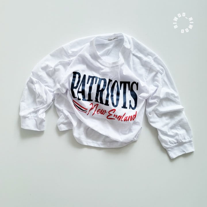 Riwoo Riwoo - Korean Children Fashion - #kidzfashiontrend - Summer Patriots Slub Banding Tee - 7