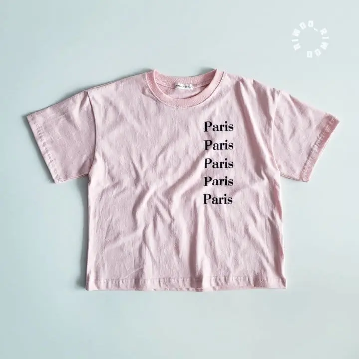 Riwoo Riwoo - Korean Children Fashion - #kidsstore - Paris 1/2 Tee - 4