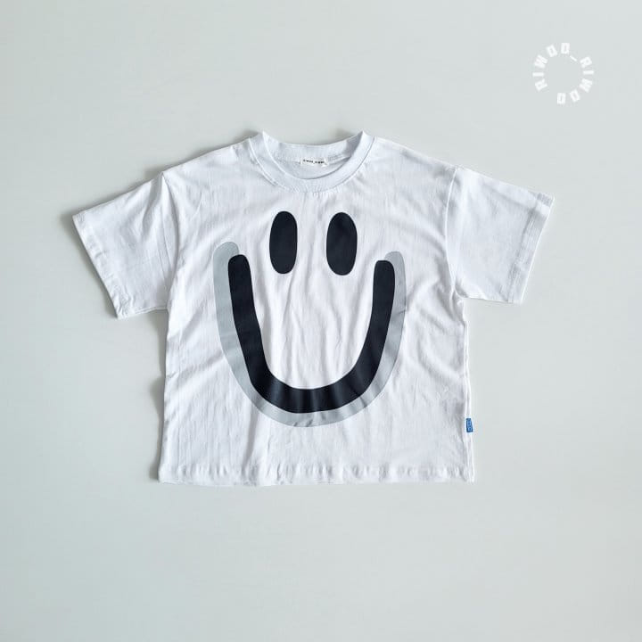 Riwoo Riwoo - Korean Children Fashion - #kidzfashiontrend - Double Smile 1/2 Tee - 3