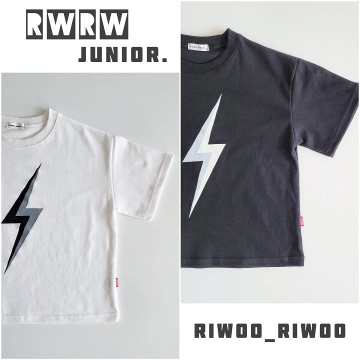 Riwoo Riwoo - Korean Children Fashion - #kidzfashiontrend - Lightning 1/2 Tee - 6