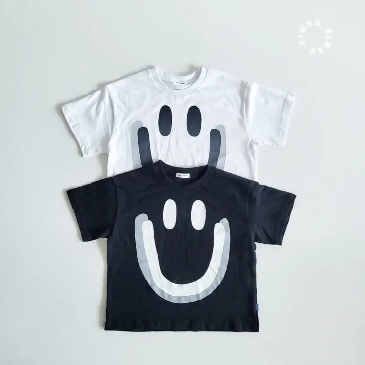 Riwoo Riwoo - Korean Children Fashion - #littlefashionista - Double Smile 1/2 Tee - 5