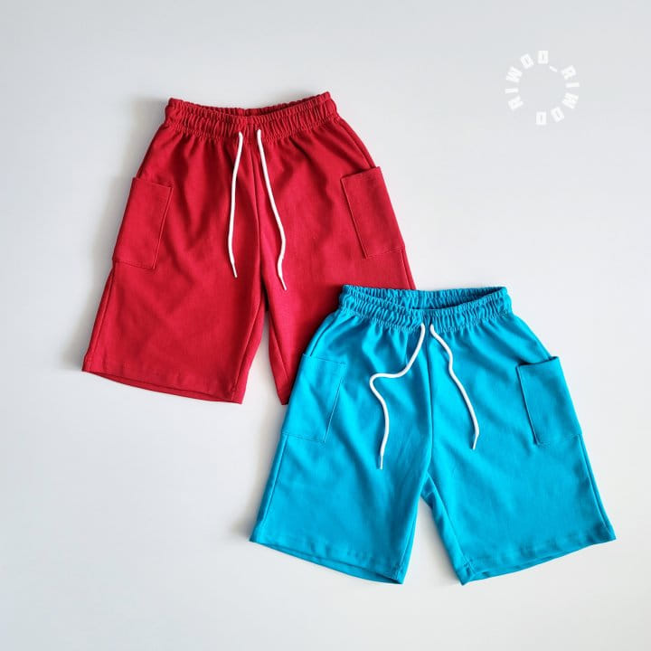 Riwoo Riwoo - Korean Children Fashion - #minifashionista - Side Pocket Shorts