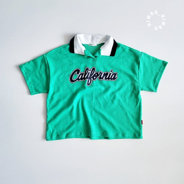 Riwoo Riwoo - Korean Children Fashion - #magicofchildhood - Kally Yocco Open Collar 1/2 Tee - 4