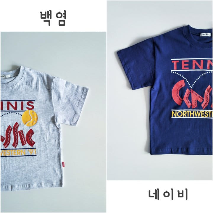 Riwoo Riwoo - Korean Children Fashion - #minifashionista - Teenis 1/2 Tee - 9