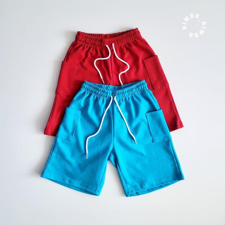 Riwoo Riwoo - Korean Children Fashion - #prettylittlegirls - Side Pocket Shorts - 2