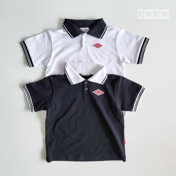 Riwoo Riwoo - Korean Children Fashion - #stylishchildhood - Riwoo PK Collar 1/2 Tee - 5