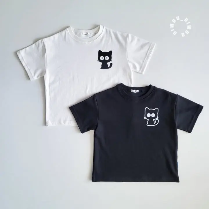 Riwoo Riwoo - Korean Children Fashion - #stylishchildhood - Cat 1/2 Tee