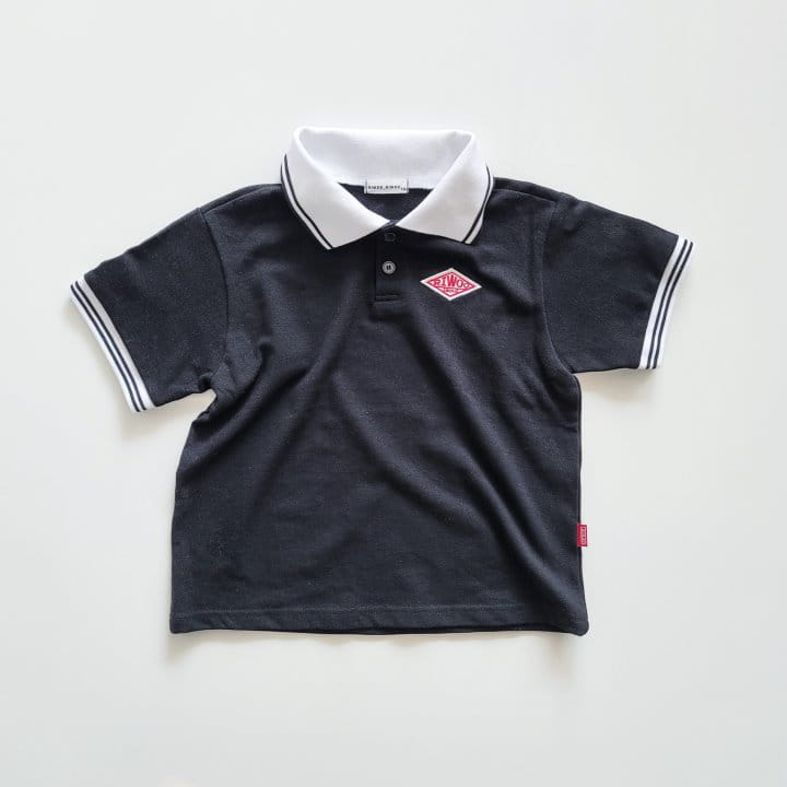 Riwoo Riwoo - Korean Children Fashion - #todddlerfashion - Riwoo PK Collar 1/2 Tee - 4