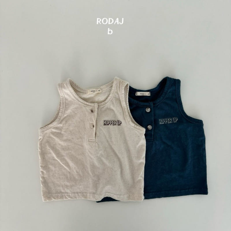 Roda J - Korean Baby Fashion - #babyoutfit - Hoper Sleeveless Tee