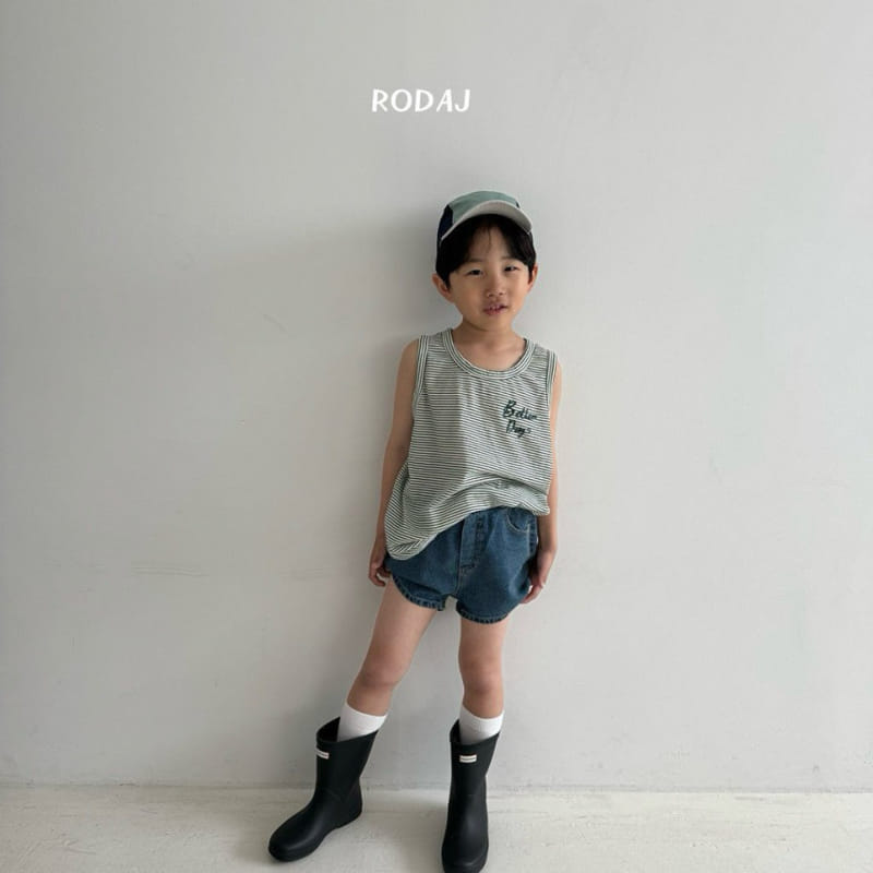 Roda J - Korean Children Fashion - #Kfashion4kids - Butt Sleeveless Tee - 3