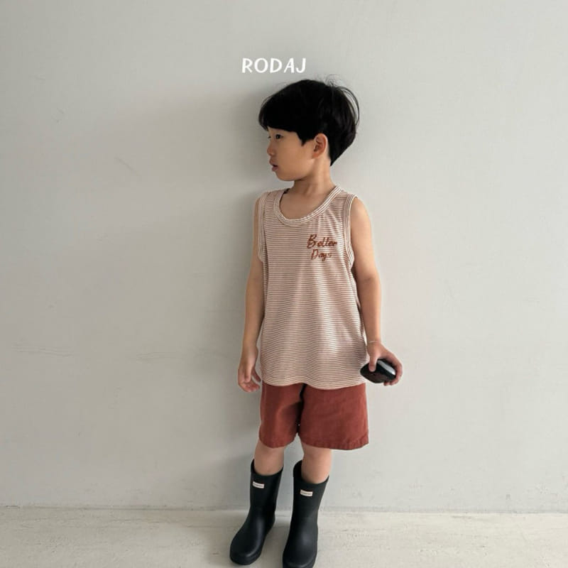 Roda J - Korean Children Fashion - #childofig - Butt Sleeveless Tee - 11