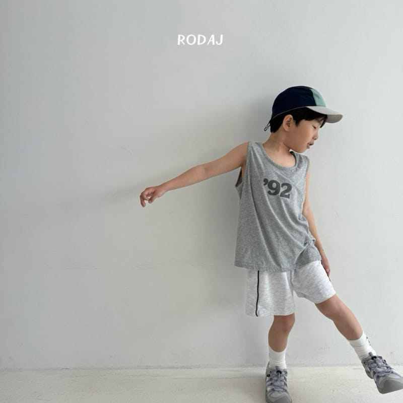 Roda J - Korean Children Fashion - #childrensboutique - Number Sleeveless Tee - 6