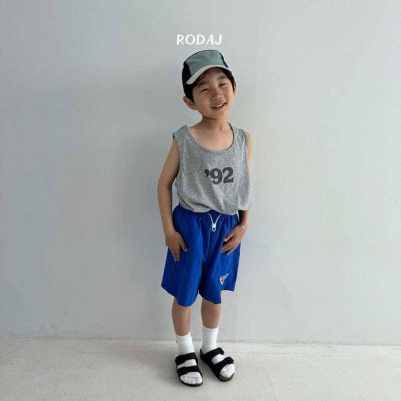 Roda J - Korean Children Fashion - #discoveringself - Number Sleeveless Tee - 8