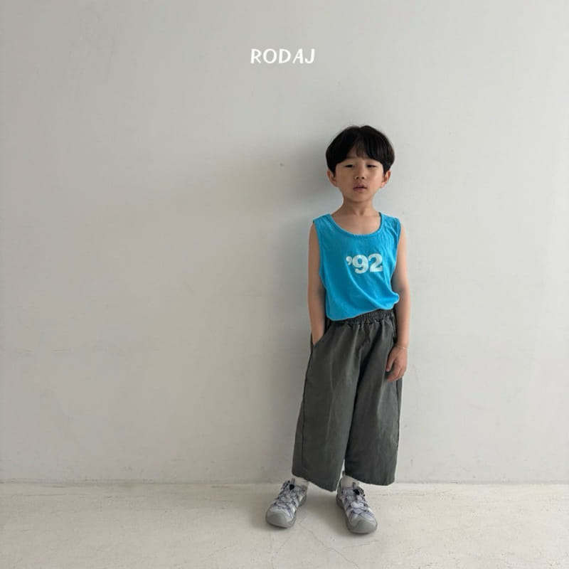 Roda J - Korean Children Fashion - #fashionkids - Number Sleeveless Tee - 9