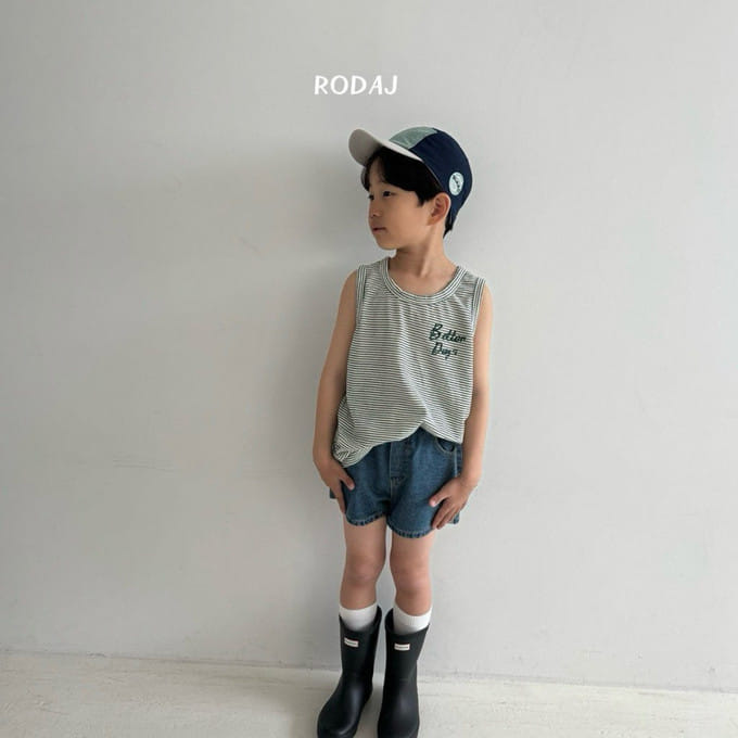 Roda J - Korean Children Fashion - #kidsstore - Butt Sleeveless Tee