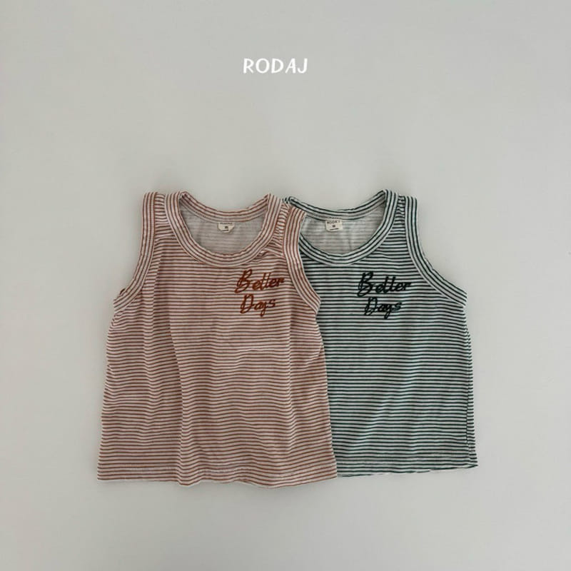 Roda J - Korean Children Fashion - #kidzfashiontrend - Butt Sleeveless Tee - 2