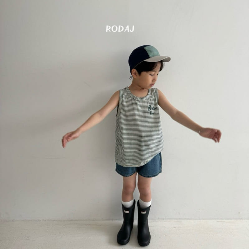 Roda J - Korean Children Fashion - #magicofchildhood - Butt Sleeveless Tee - 5