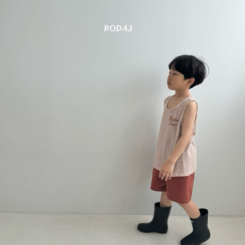 Roda J - Korean Children Fashion - #stylishchildhood - Butt Sleeveless Tee - 10