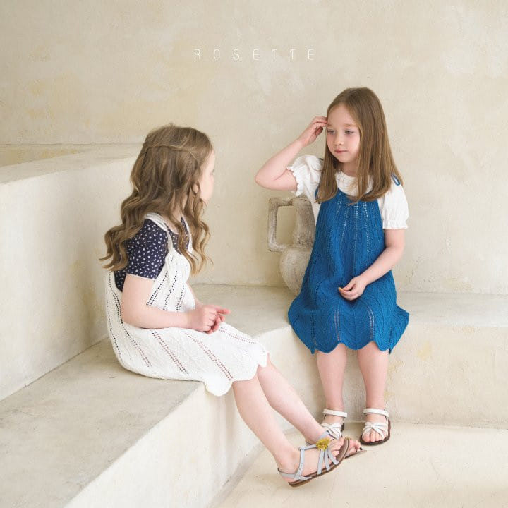 Rosette - Korean Children Fashion - #childofig - Melody Knit One-Piece - 4