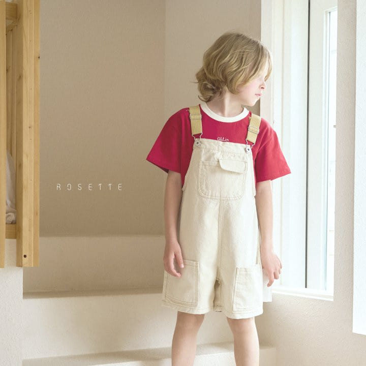 Rosette - Korean Children Fashion - #childrensboutique - Luca Dungarees Pants - 9