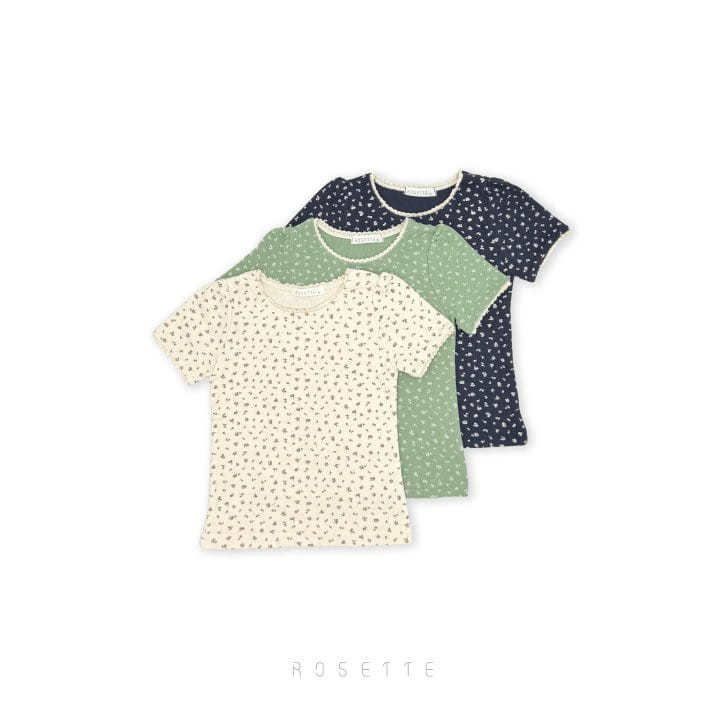 Rosette - Korean Children Fashion - #fashionkids - Bijou Shirring Tee - 2