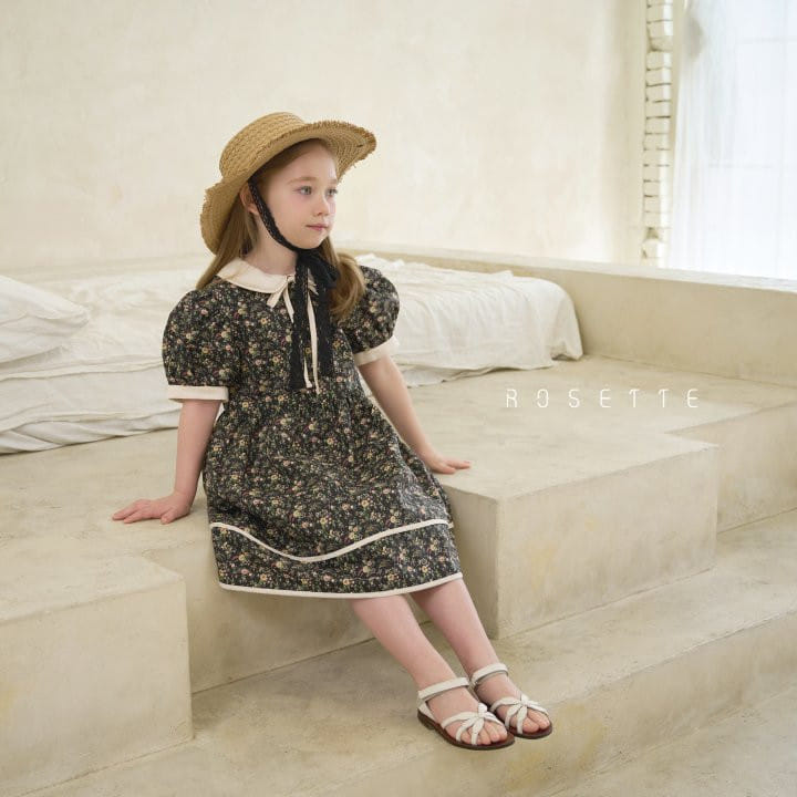 Rosette - Korean Children Fashion - #kidzfashiontrend - Sone One-Piece - 2