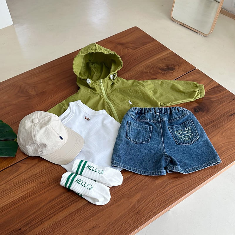 Roy - Korean Children Fashion - #Kfashion4kids - Mind Embroidery Shorts - 10