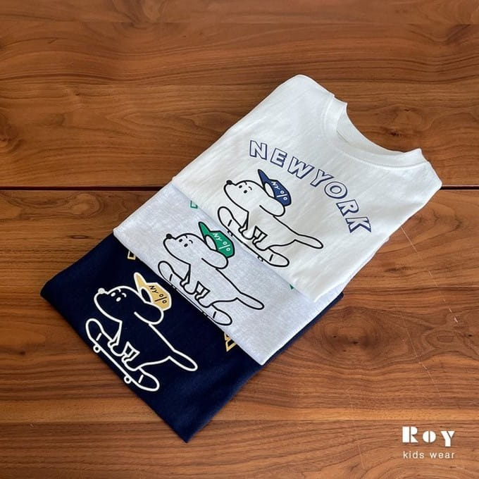 Roy - Korean Children Fashion - #kidsshorts - New York Puppy Tee