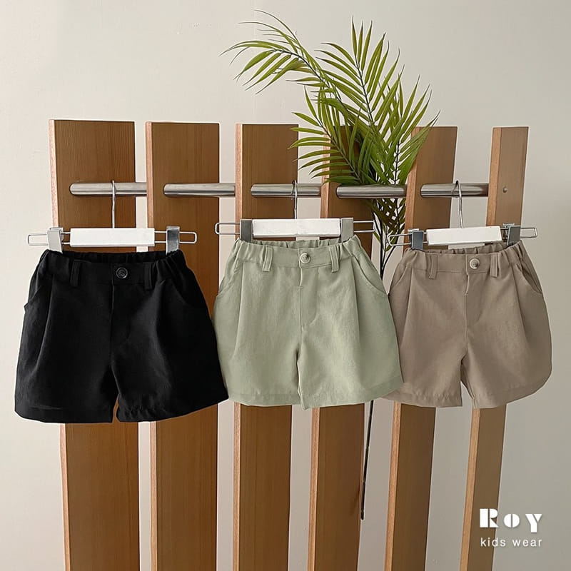 Roy - Korean Children Fashion - #kidsstore - Cool Short Slacks - 2