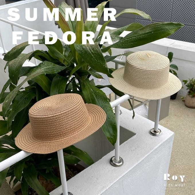 Roy - Korean Children Fashion - #kidsstore - Summer Fedora