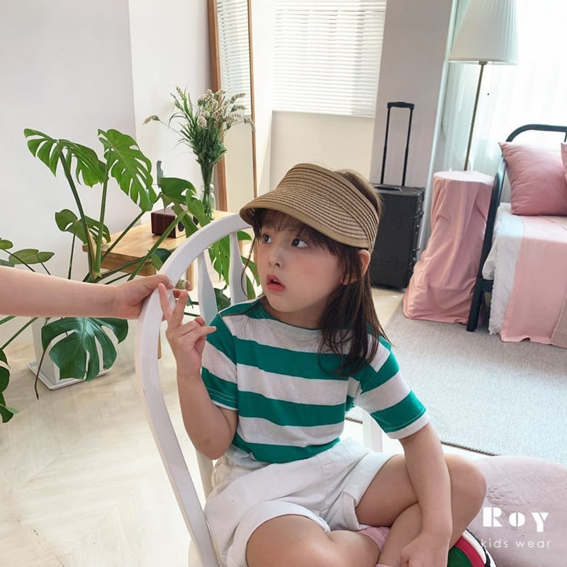 Roy - Korean Children Fashion - #littlefashionista - Straw Sun Cap - 3