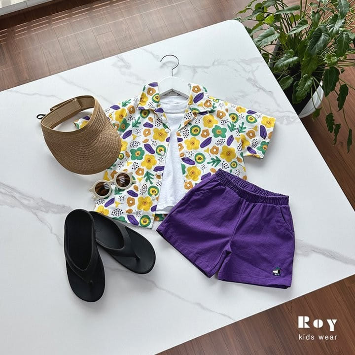 Roy - Korean Children Fashion - #magicofchildhood - Wannabe Flower Shirt - 4