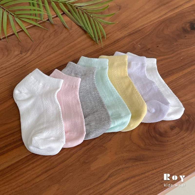 Roy - Korean Children Fashion - #magicofchildhood - Candy Socks 7type  Set - 4