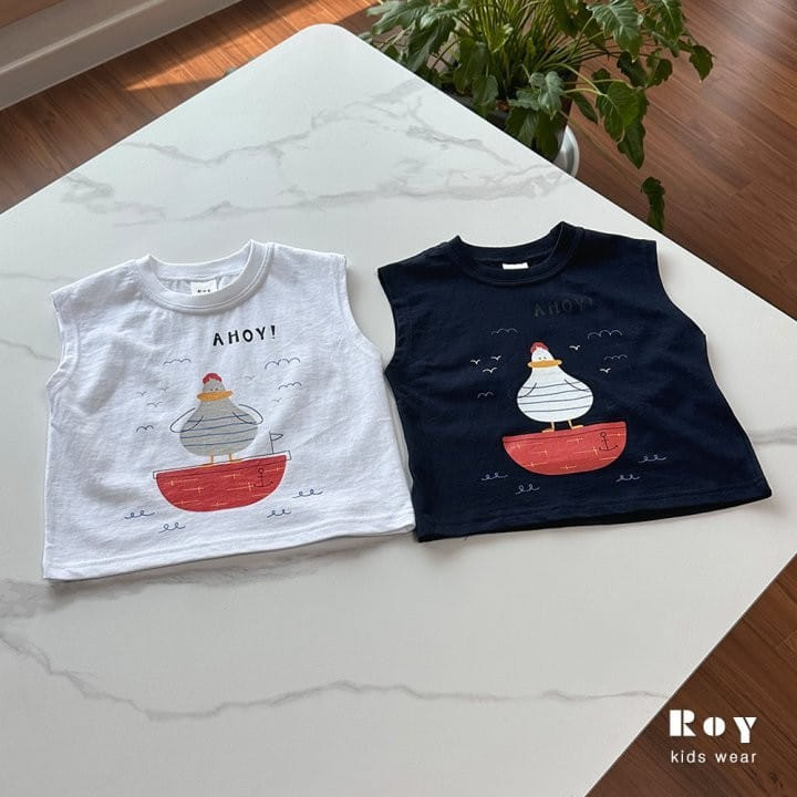 Roy - Korean Children Fashion - #stylishchildhood - Duck Captain Tee - 6