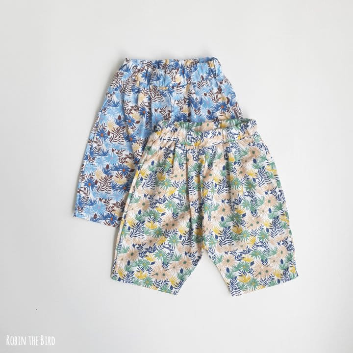 Saerobin - Korean Children Fashion - #childofig - Tropical Baggy Pants