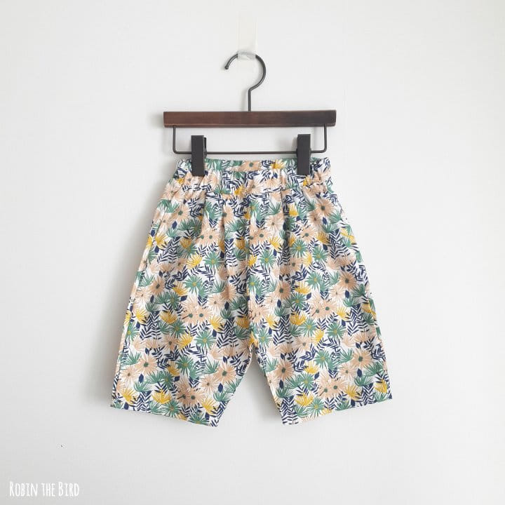 Saerobin - Korean Children Fashion - #childofig - Tropical Baggy Pants - 2