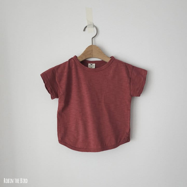 Saerobin - Korean Children Fashion - #childofig - Short Sleeve Slub Tee - 5