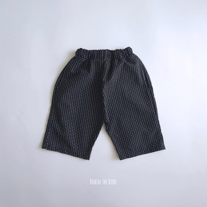 Saerobin - Korean Children Fashion - #stylishchildhood - Mini Check Wide Pants - 4