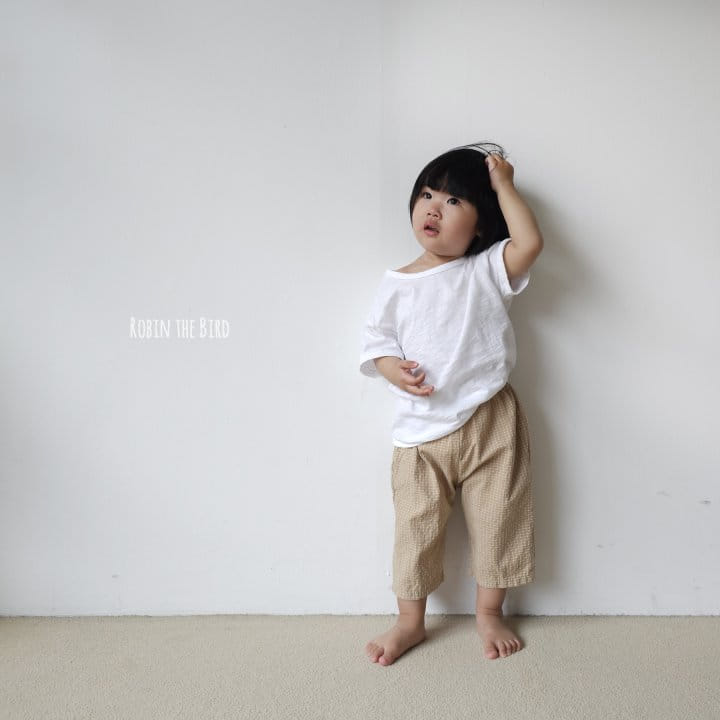 Saerobin - Korean Children Fashion - #designkidswear - Short Sleeve Slub Tee - 7