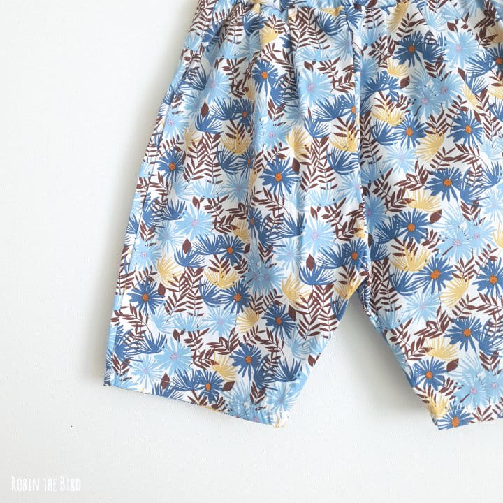 Saerobin - Korean Children Fashion - #fashionkids - Tropical Baggy Pants - 6