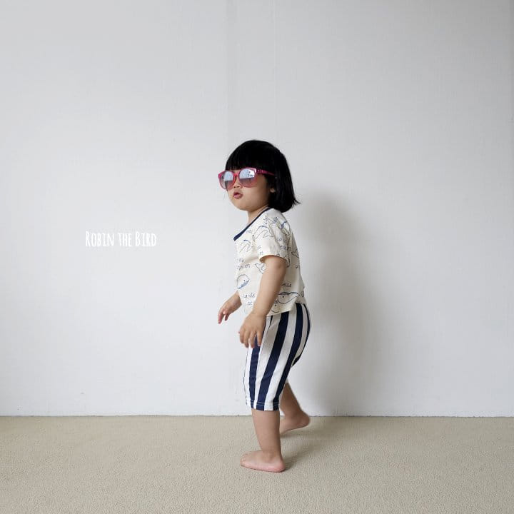 Saerobin - Korean Children Fashion - #minifashionista - Line Easy Pants